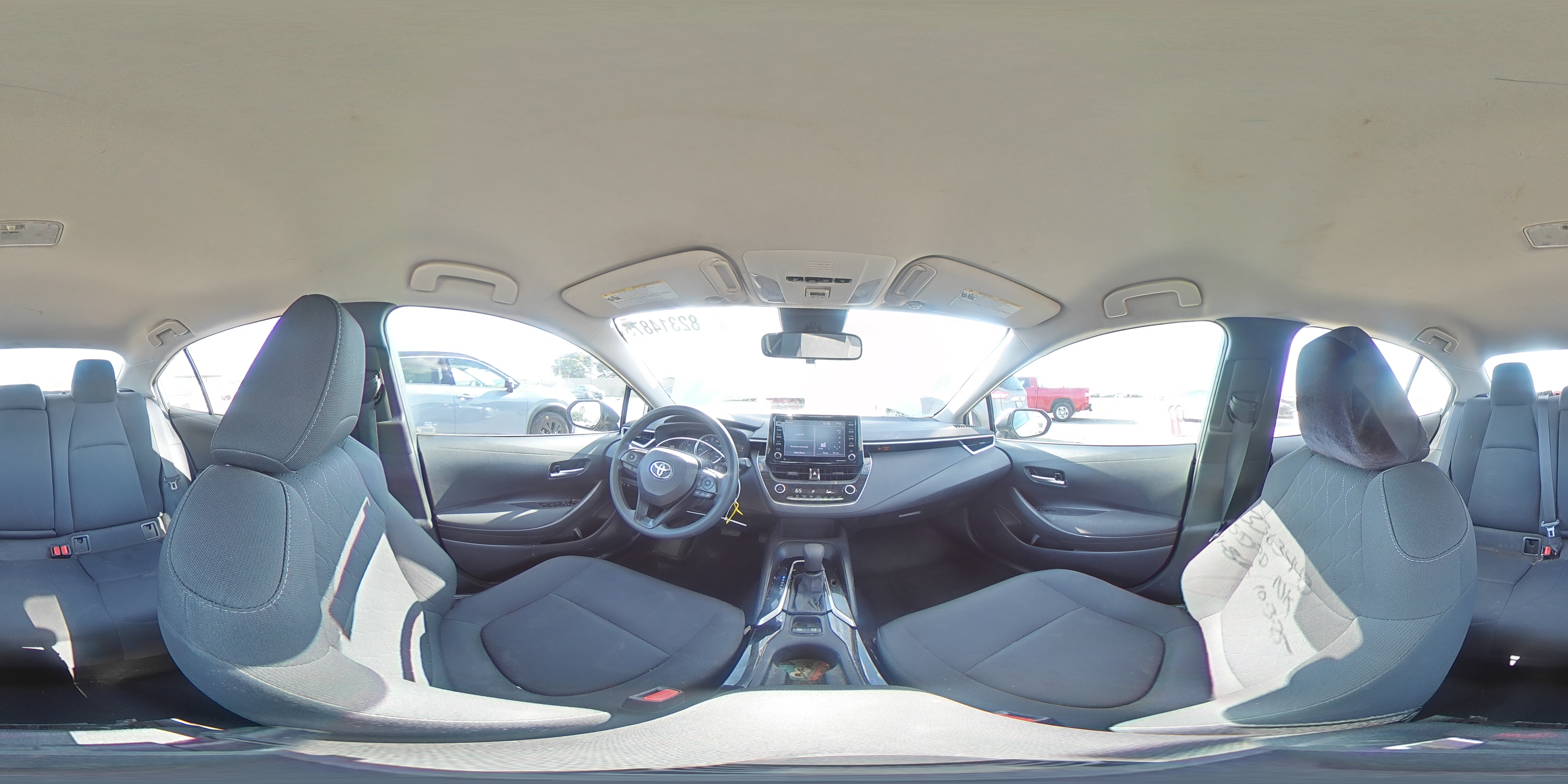 2021 Toyota Corolla Le VIN: 5YFEPMAE8MP207055 Lot: 82314875