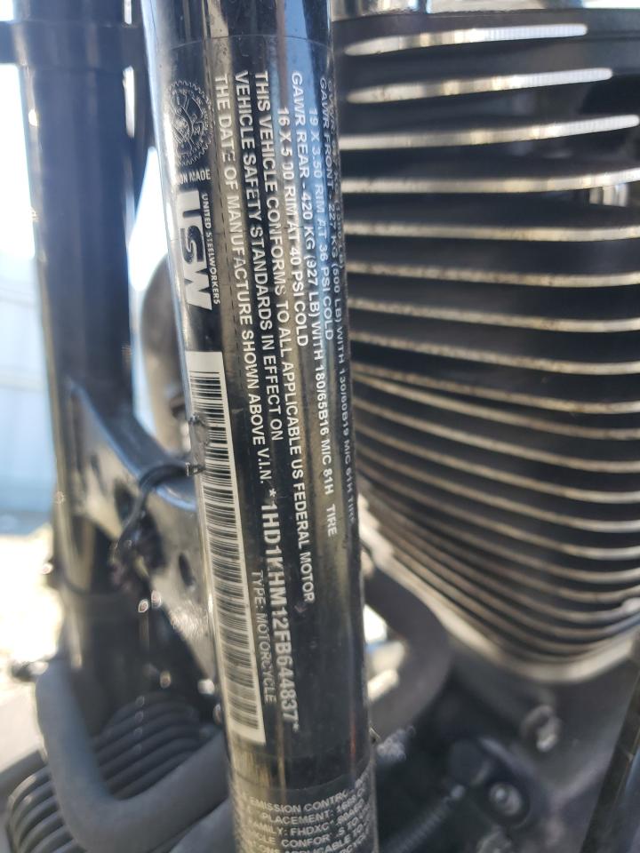 2015 Harley-Davidson Fltrx Road Glide VIN: 1HD1KHM12FB644837 Lot: 90253265