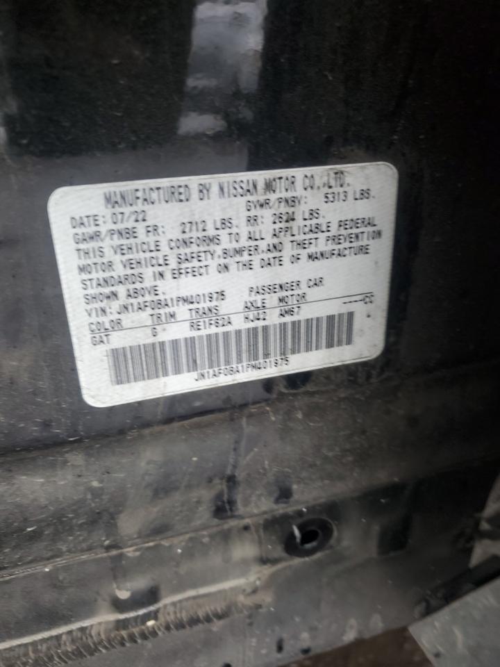 2023 Nissan Ariya Engage VIN: JN1AF0BA1PM401975 Lot: 84006085