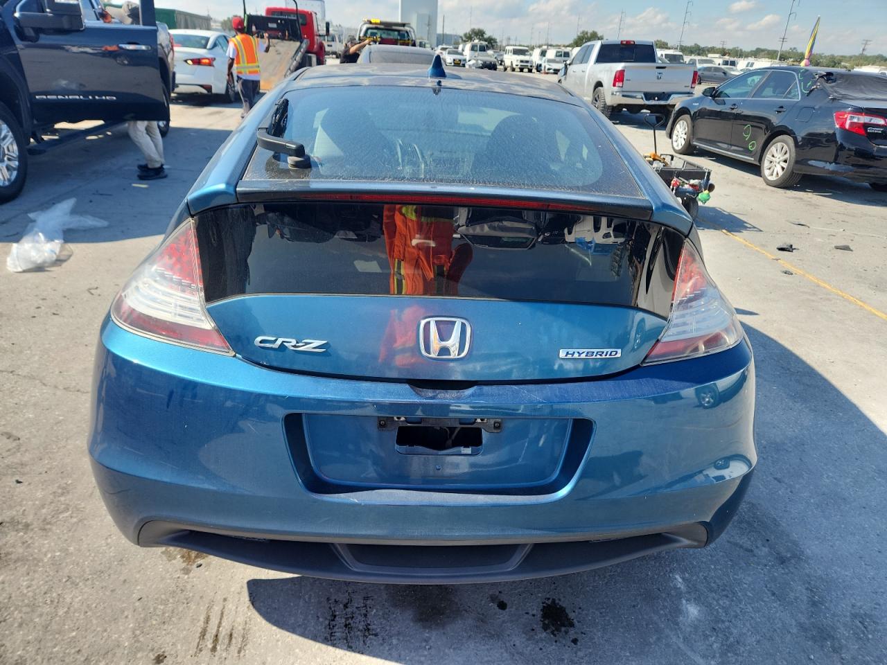 2011 Honda Cr-Z Ex VIN: JHMZF1D60BS005070 Lot: 87092045