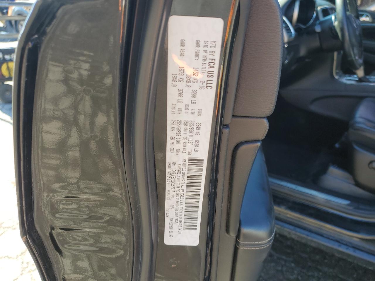 2016 Jeep Grand Cherokee Limited VIN: 1C4RJFBG1GC357617 Lot: 85735235