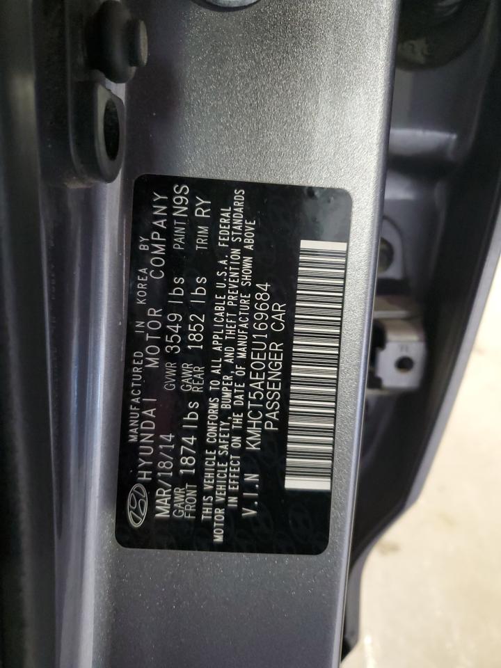 2014 Hyundai Accent Gls VIN: KMHCT5AE0EU169684 Lot: 82673355