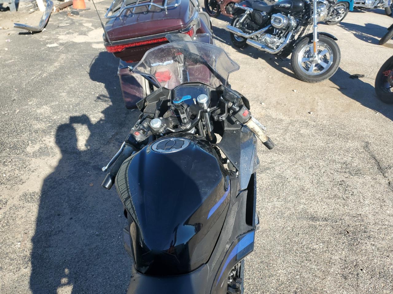 2025 Kawasaki Ex500 A VIN: ML5EXGJ18SDA61736 Lot: 87372945