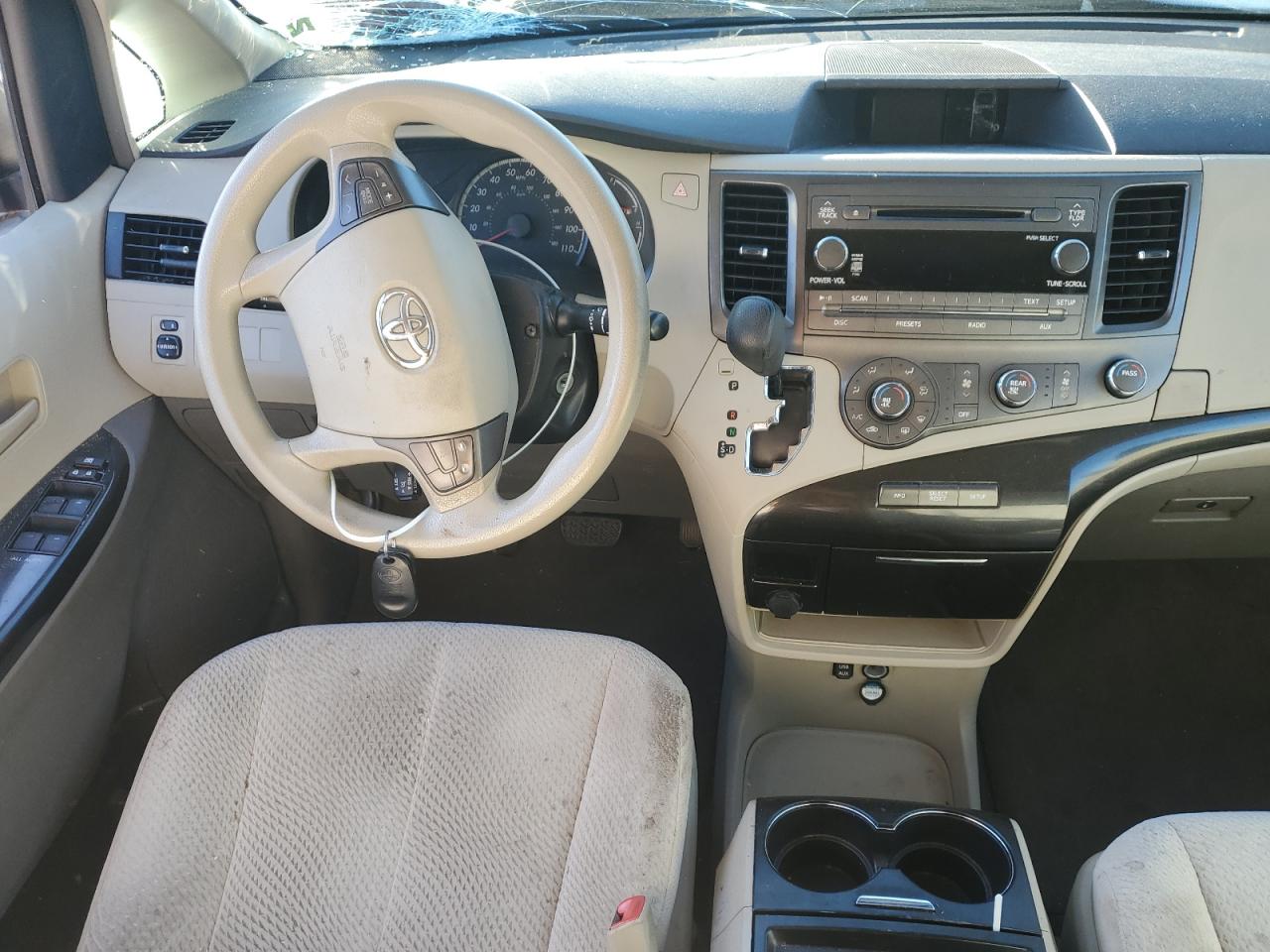 2011 Toyota Sienna Le VIN: 5TDKK3DC0BS046596 Lot: 80478625