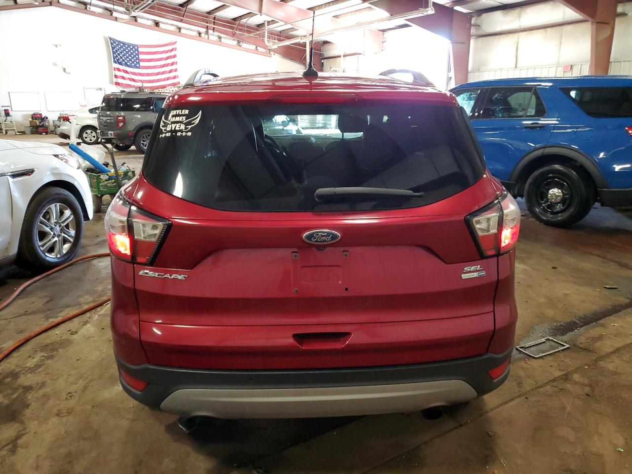2018 Ford Escape Sel VIN: 1FMCU9HD2JUC40086 Lot: 82749105