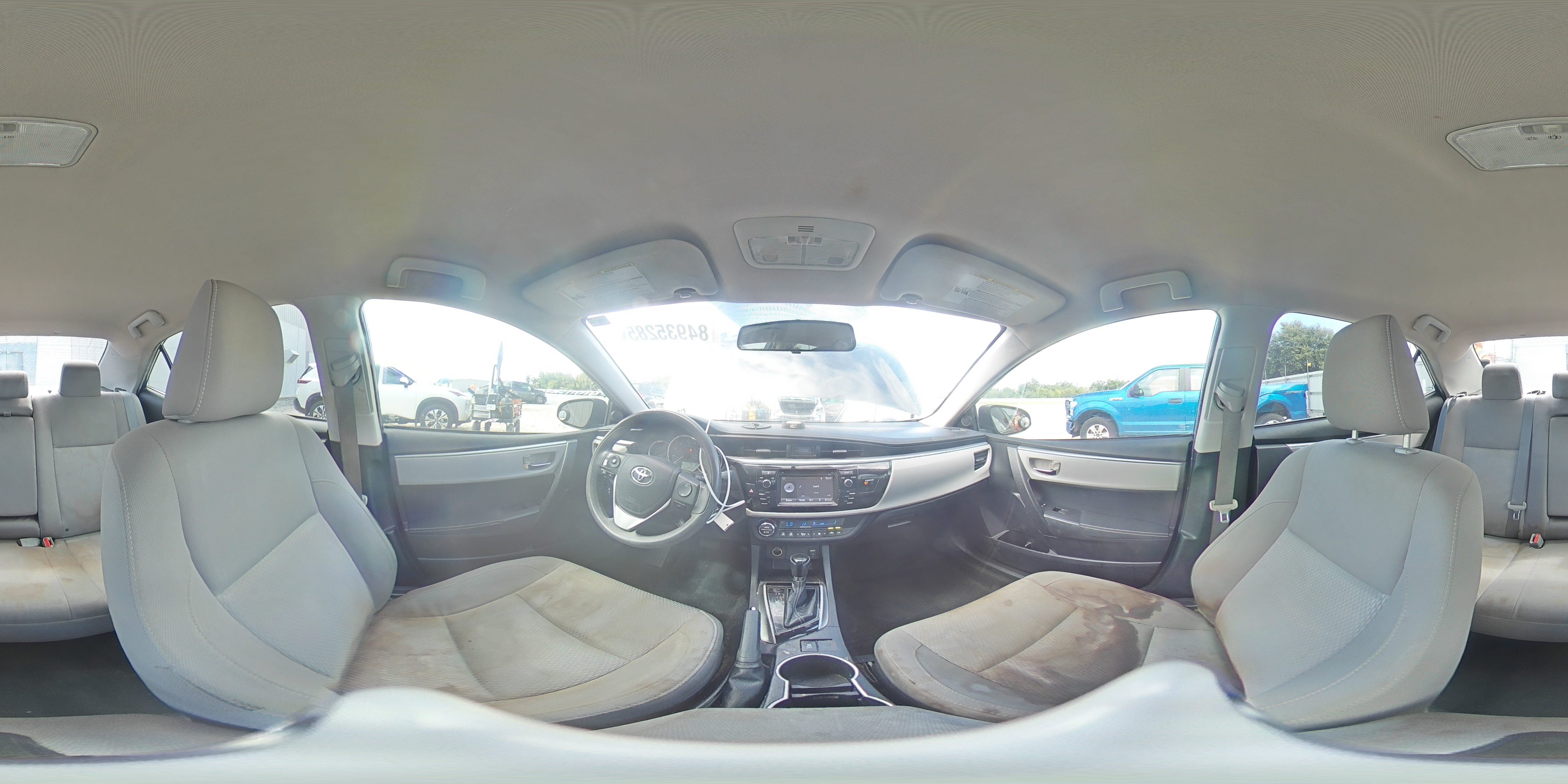 2015 Toyota Corolla L VIN: 2T1BURHE8FC287264 Lot: 84935285