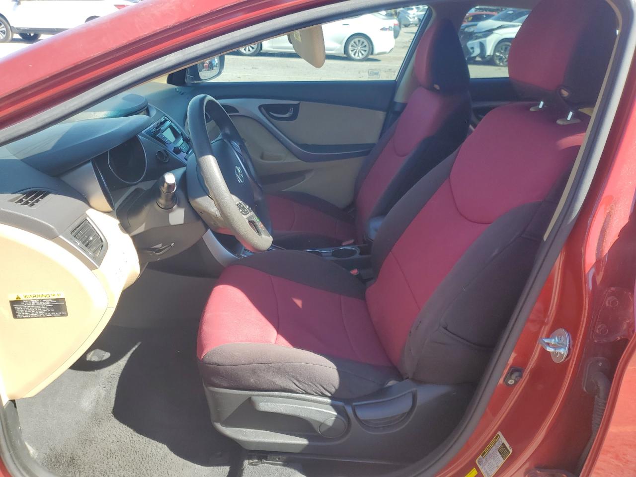 2013 Hyundai Elantra Gls VIN: KMHDH4AE0DU865699 Lot: 85747755