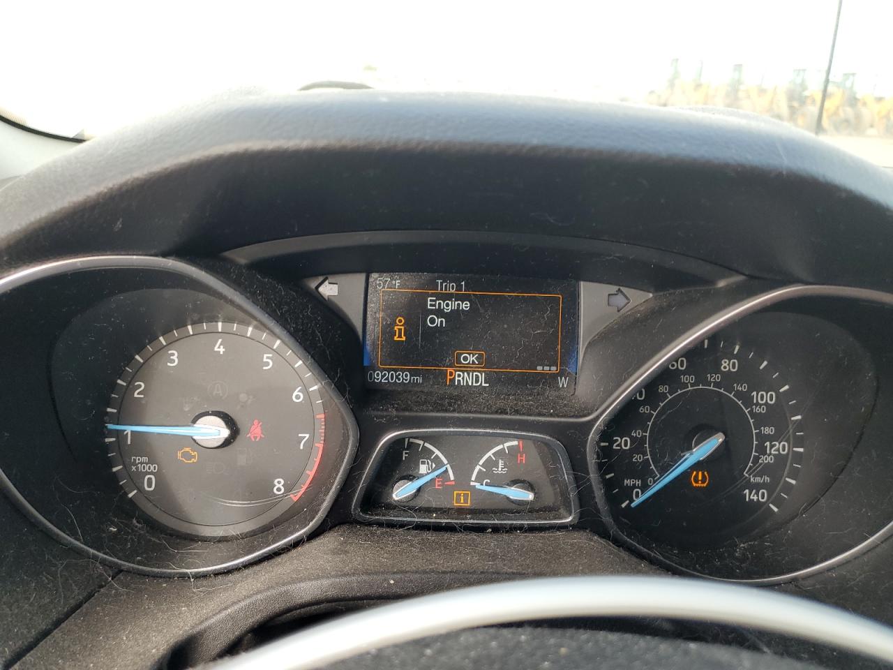 2017 Ford Focus Se VIN: 1FADP3F2XHL303763 Lot: 86119395