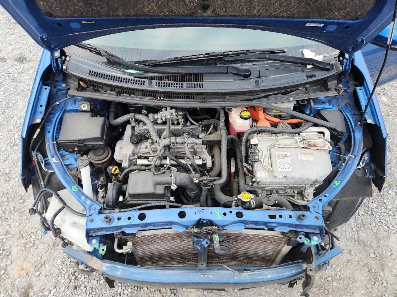 2013 Toyota Prius C VIN: JTDKDTB36D1537381 Lot: 82424905