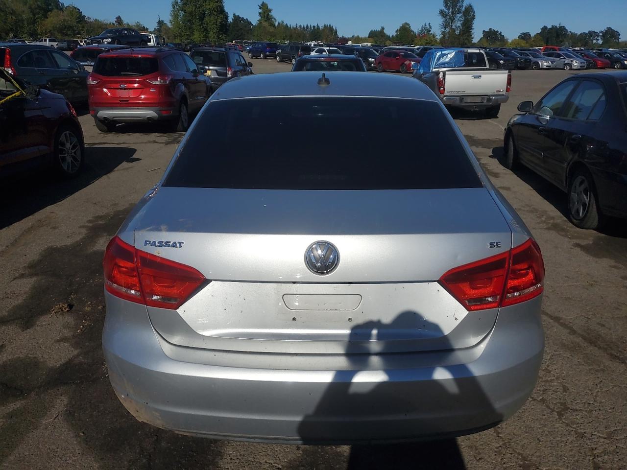 2013 Volkswagen Passat Se VIN: 1VWBP7A30DC053143 Lot: 85183225