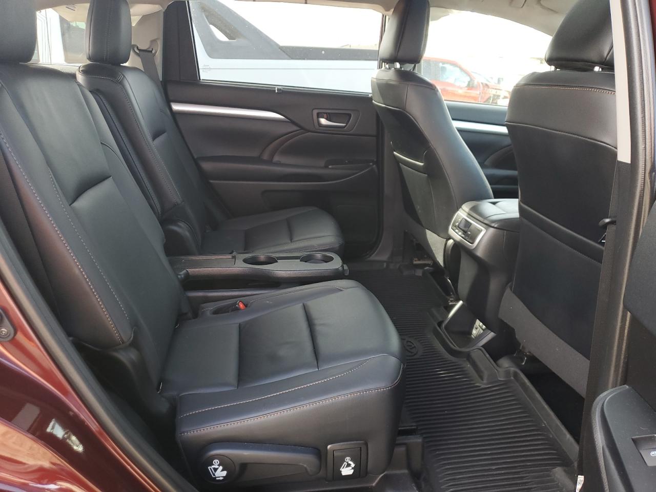 2019 Toyota Highlander Se VIN: 5TDJZRFH1KS945003 Lot: 81939025