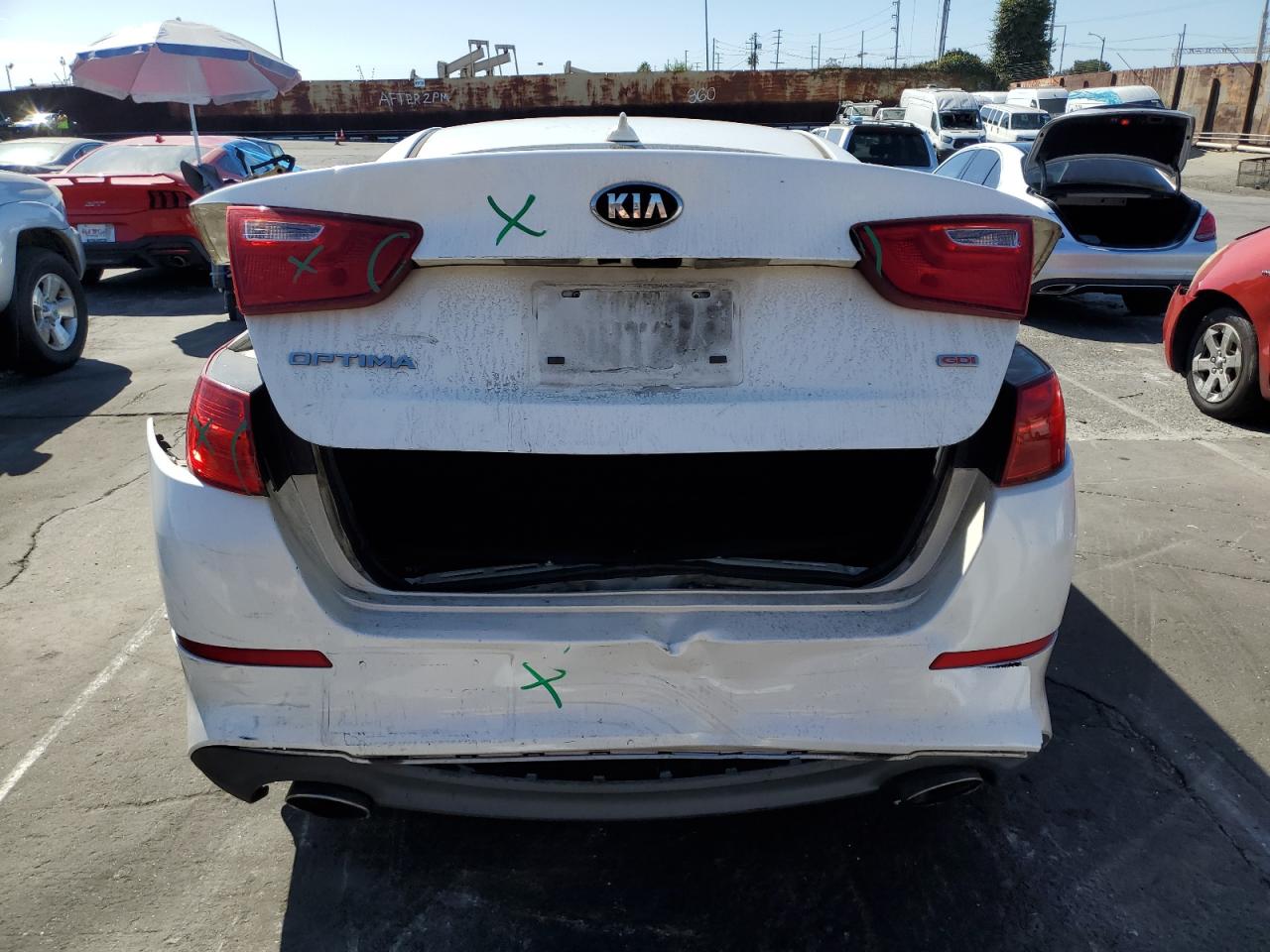 2015 Kia Optima Lx VIN: KNAGM4A75F5664101 Lot: 85255655