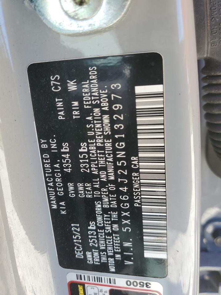 2022 Kia K5 Gt Line VIN: 5XXG64J25NG132973 Lot: 70979615