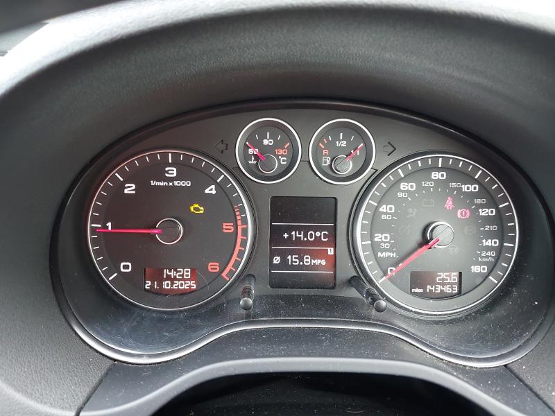 2009 AUDI A3 2.0 TDI BLACK EDITION 2DR