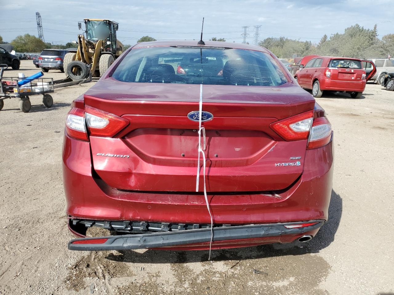 2015 Ford Fusion Se Hybrid VIN: 3FA6P0LU1FR124426 Lot: 85109695