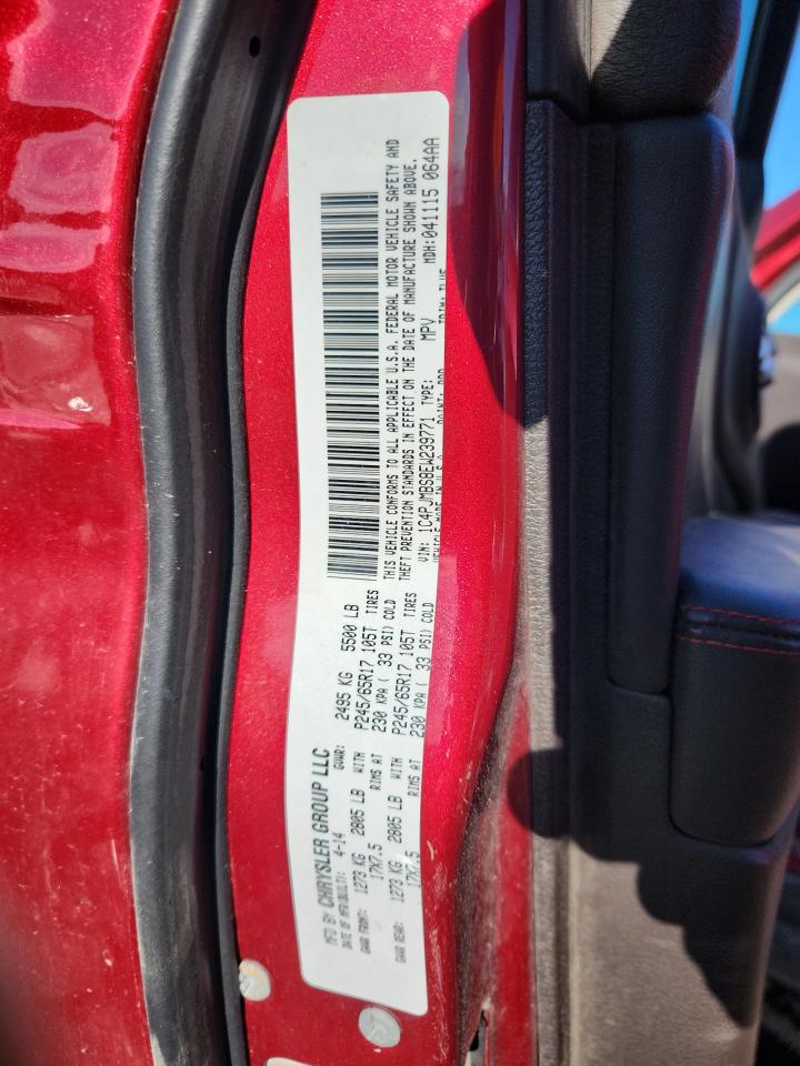 2014 Jeep Cherokee Trailhawk VIN: 1C4PJMBS8EW239771 Lot: 82415695