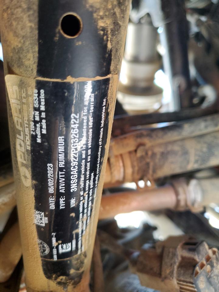 2023 Polaris Rzr Turbo - Atv VIN: 3NSGAC922PG322642 Lot: 87232135