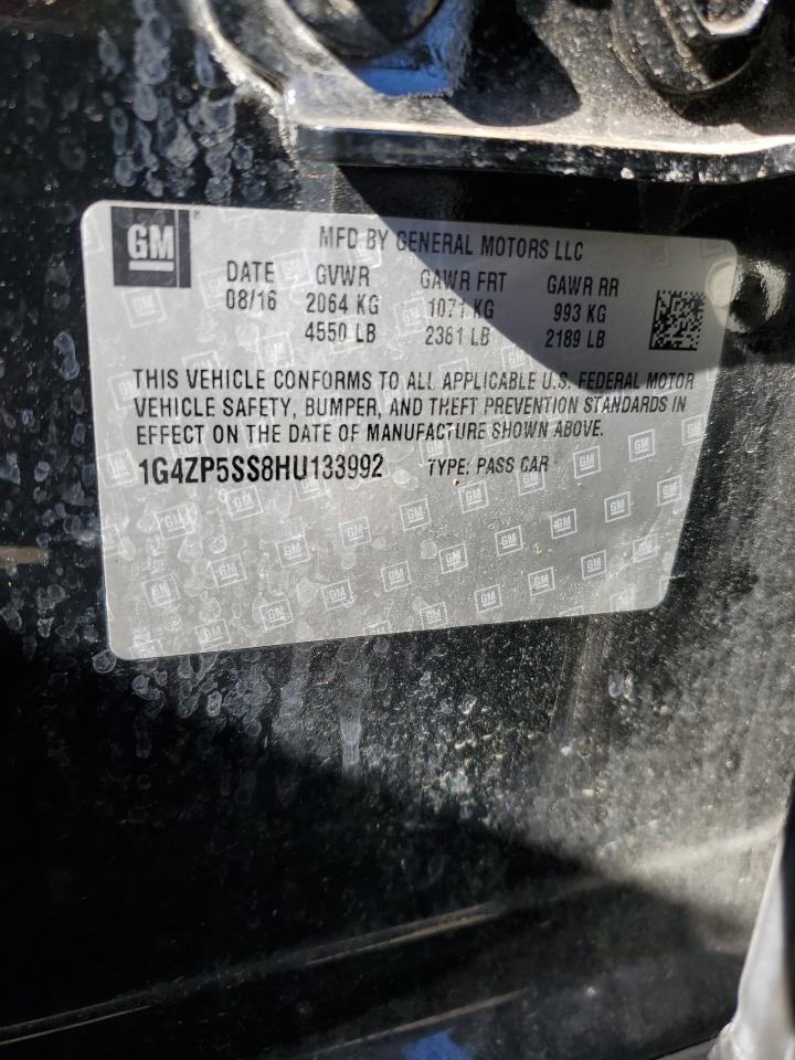 2017 Buick Lacrosse Essence VIN: 1G4ZP5SS8HU133992 Lot: 82344355
