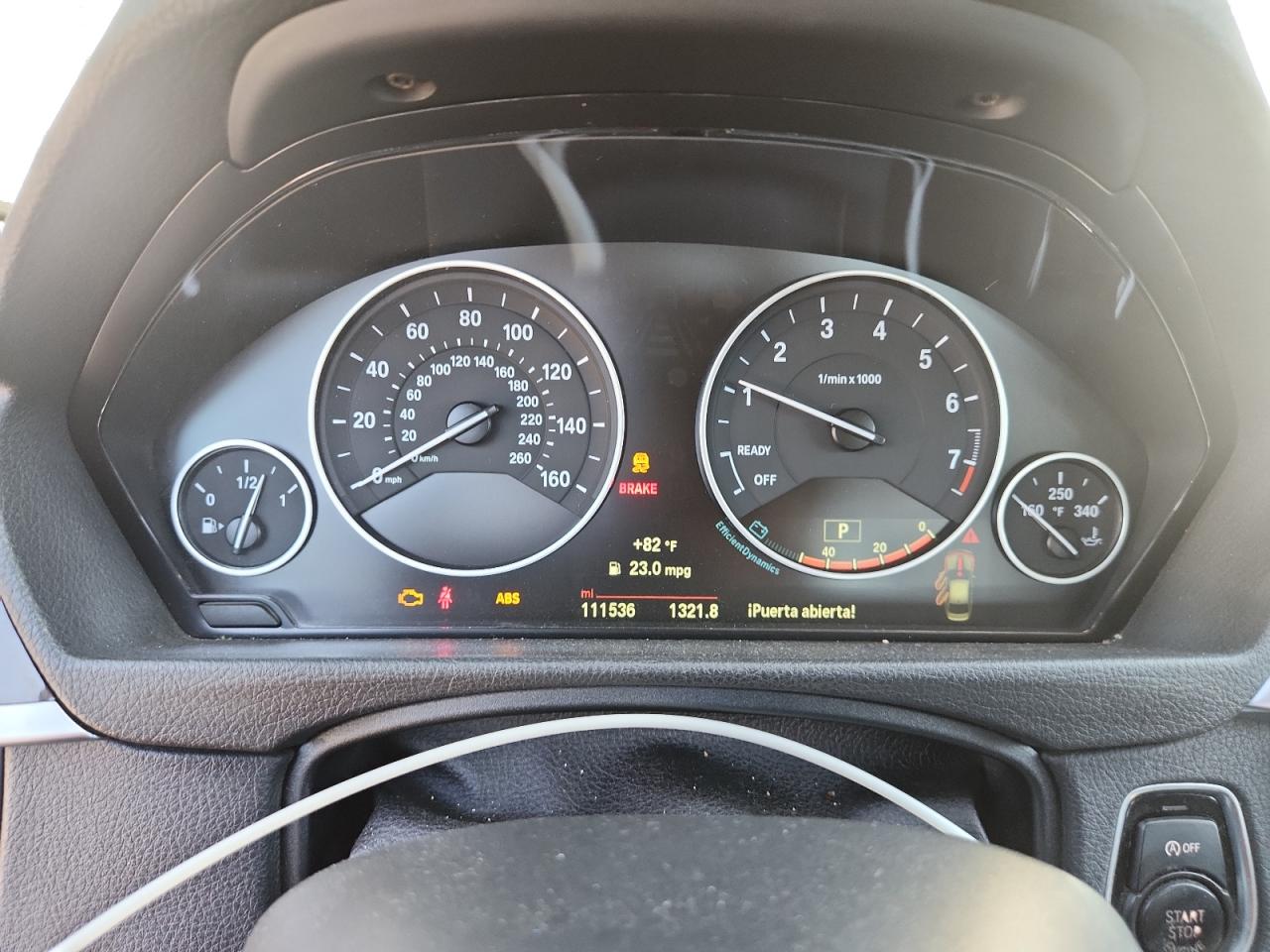 2015 BMW 320 I VIN: WBA3B1G56FNT07311 Lot: 82003445