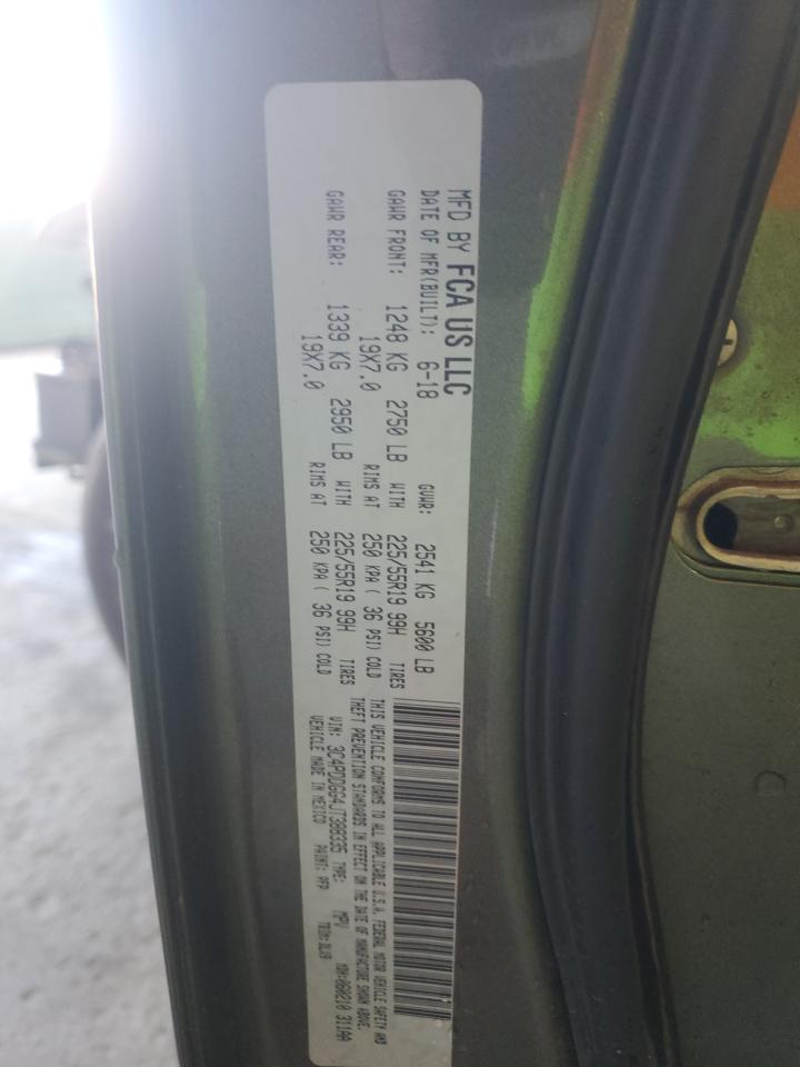 2018 Dodge Journey Crossroad VIN: 3C4PDDGG4JT388335 Lot: 87051825