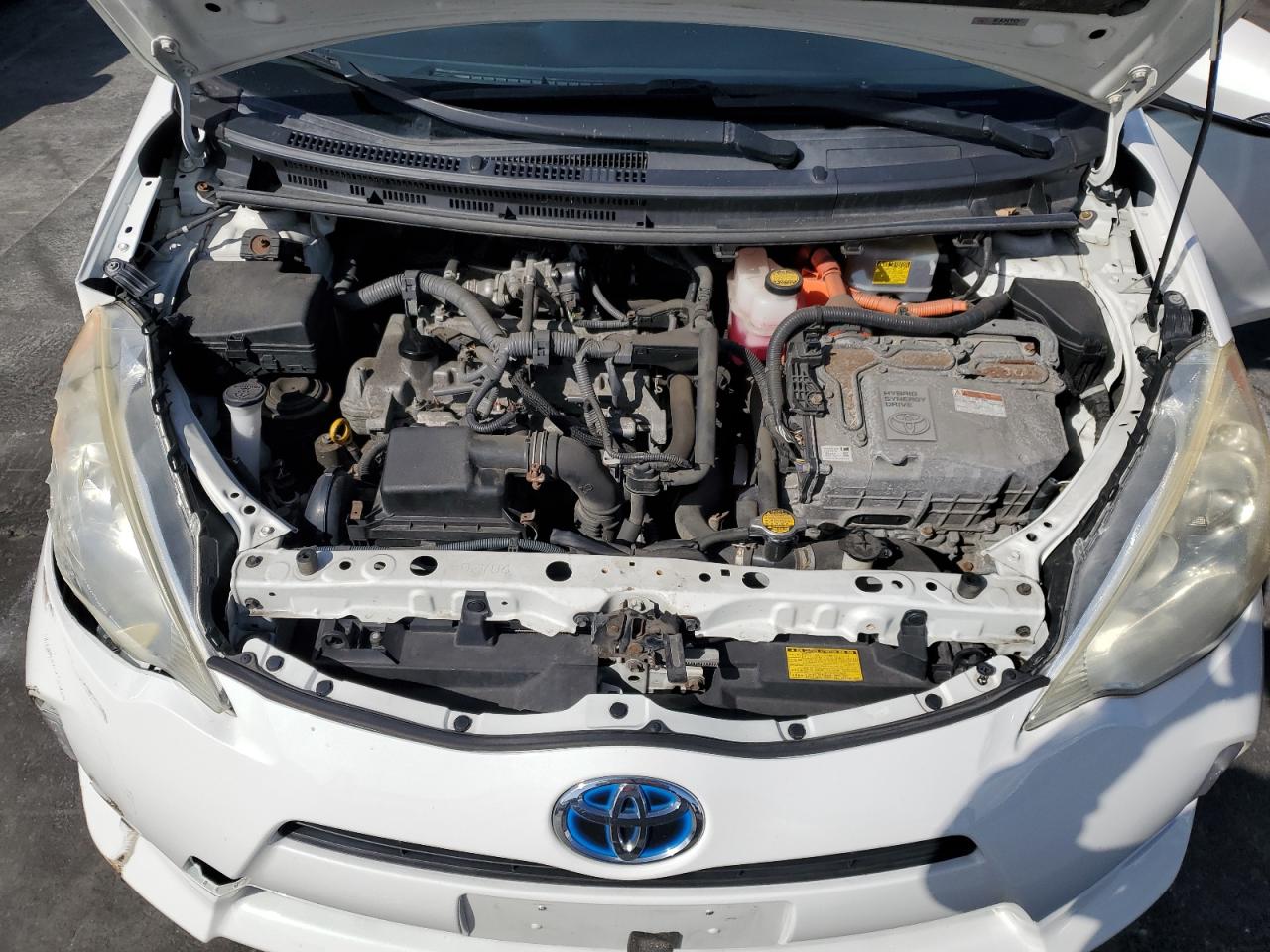 2012 Toyota Prius C VIN: JTDKDTB39C1007307 Lot: 84910615