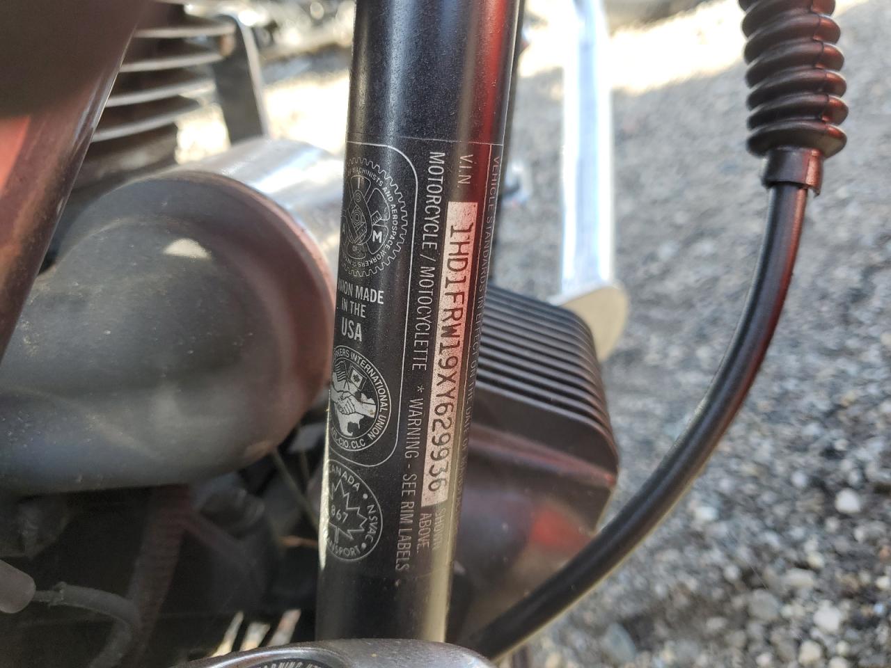 1999 Harley-Davidson Flhrci VIN: 1HD1FRW19XY629936 Lot: 80539955