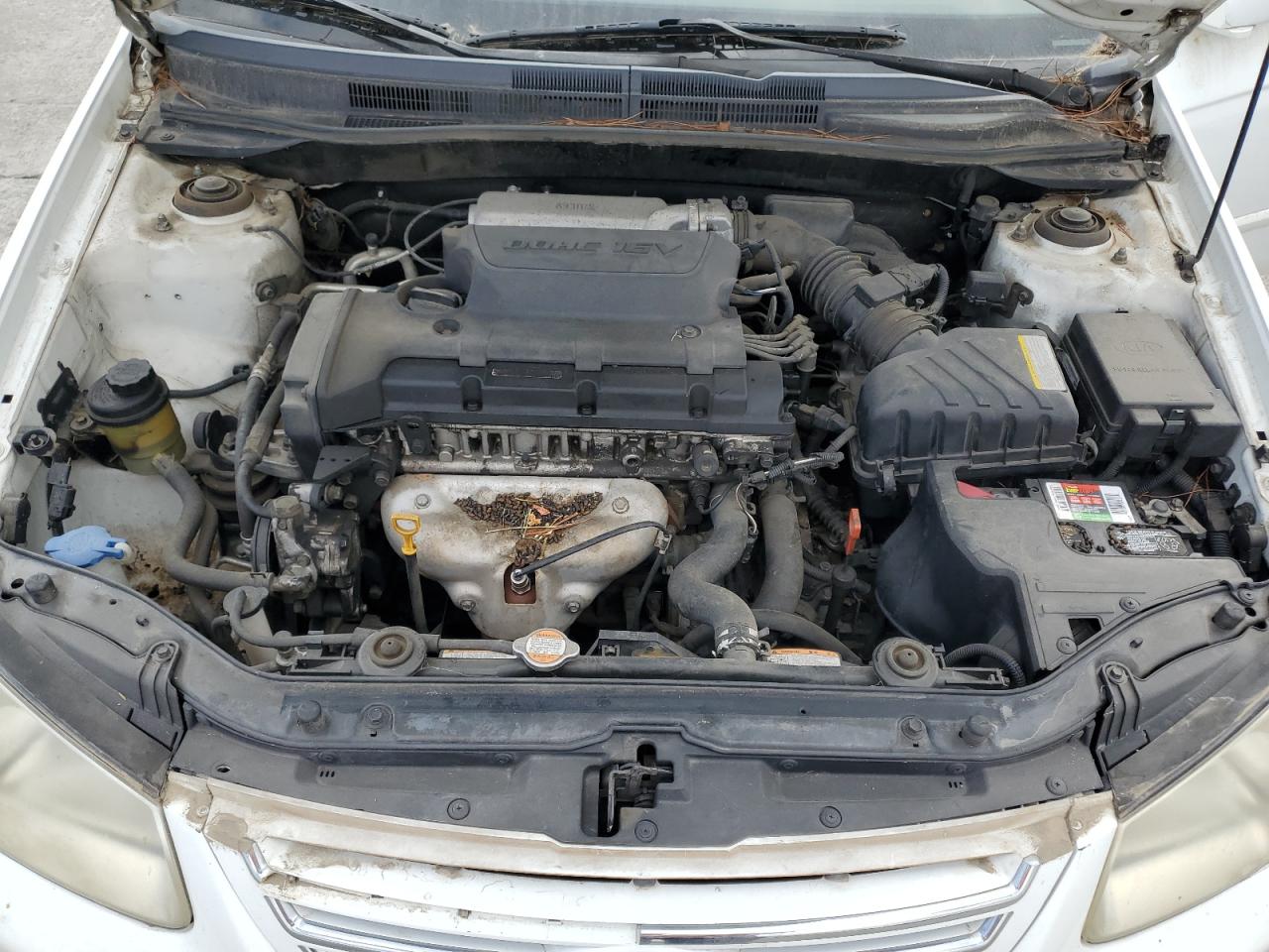 2007 Kia Spectra Ex VIN: KNAFE122675483570 Lot: 86328495