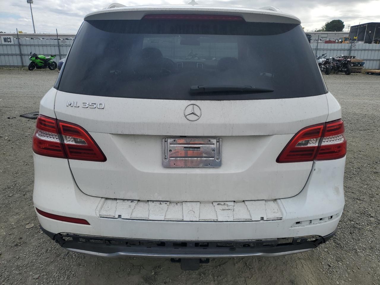 2015 Mercedes-Benz Ml 350 VIN: 4JGDA5JBXFA537923 Lot: 84074145