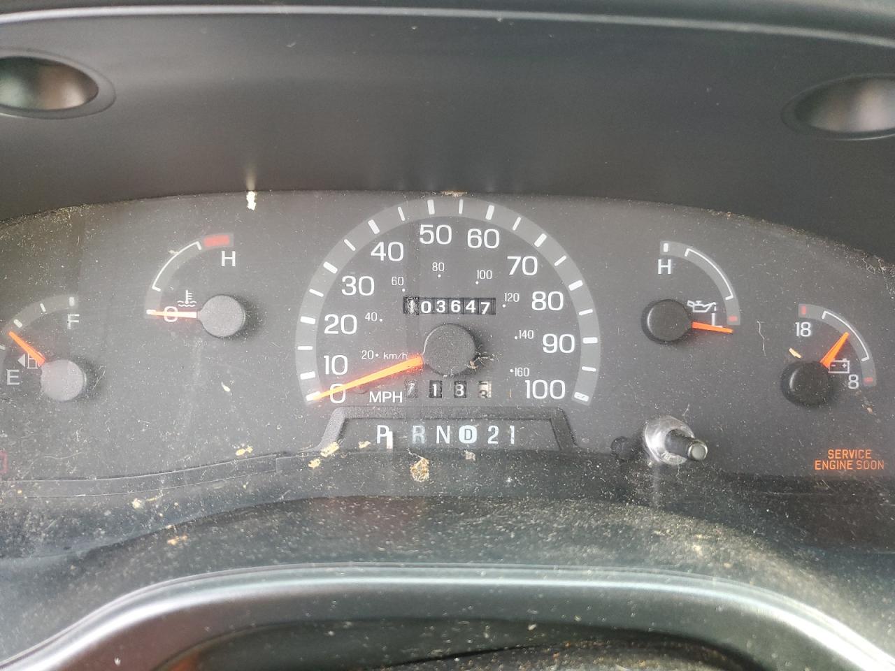 2001 Ford Econoline E250 Van VIN: 1FTNE24L91HB08529 Lot: 84700555
