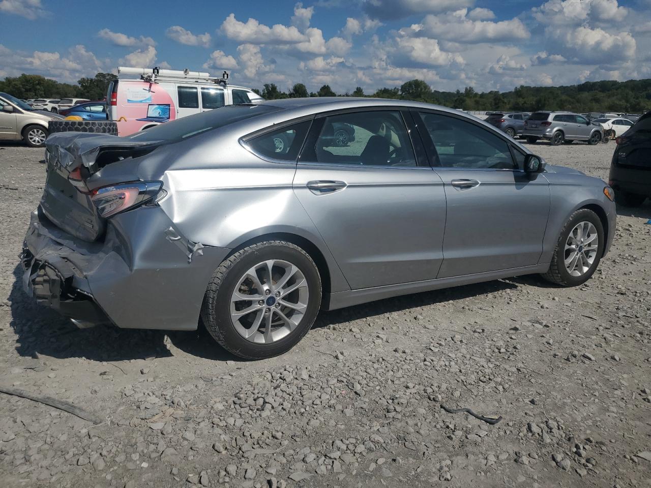 2020 Ford Fusion Se VIN: 3FA6P0HD3LR125808 Lot: 84547515