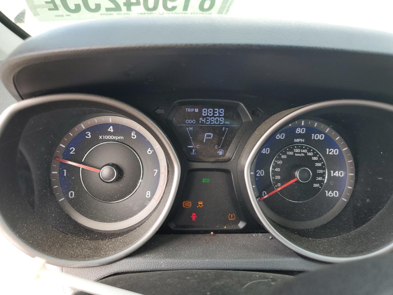 2013 Hyundai Elantra Gls VIN: KMHDH4AE8DU893931 Lot: 81964255