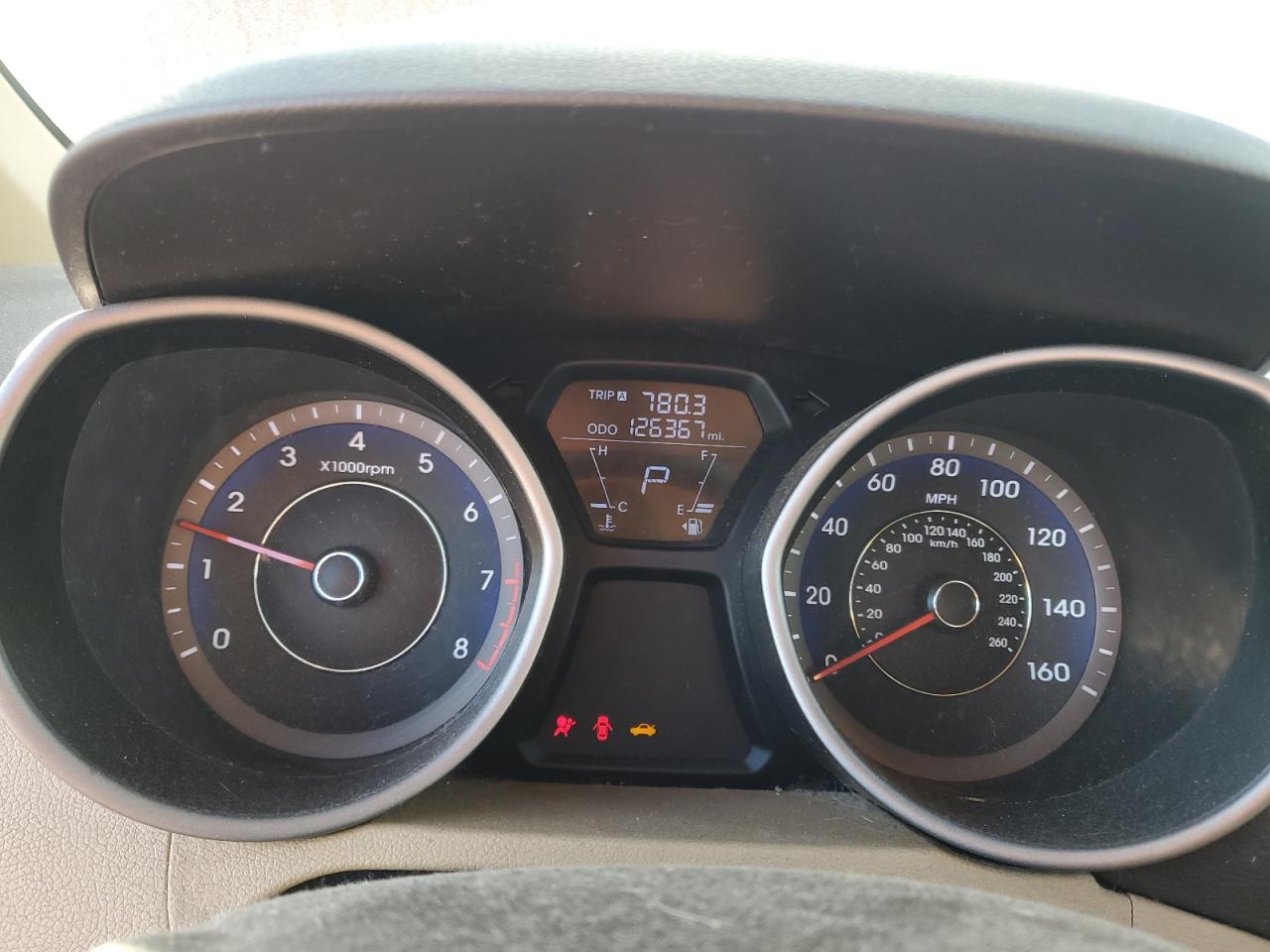 2012 Hyundai Elantra Gls VIN: KMHDH4AE3CU344801 Lot: 85105085