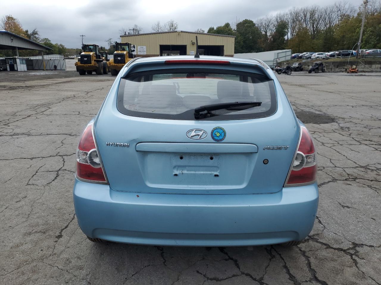 2010 Hyundai Accent Blue VIN: KMHCM3AC4AU184084 Lot: 86668675