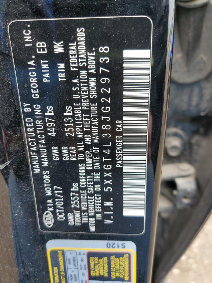 2018 Kia Optima Lx VIN: 5XXGT4L38JG229738 Lot: 85783915