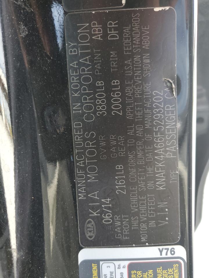 2015 Kia Forte Lx VIN: KNAFK4A66F5293202 Lot: 89818235