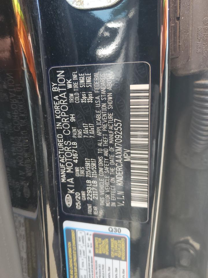 2021 Kia Seltos Ex VIN: KNDERCAAXM7092557 Lot: 85706735