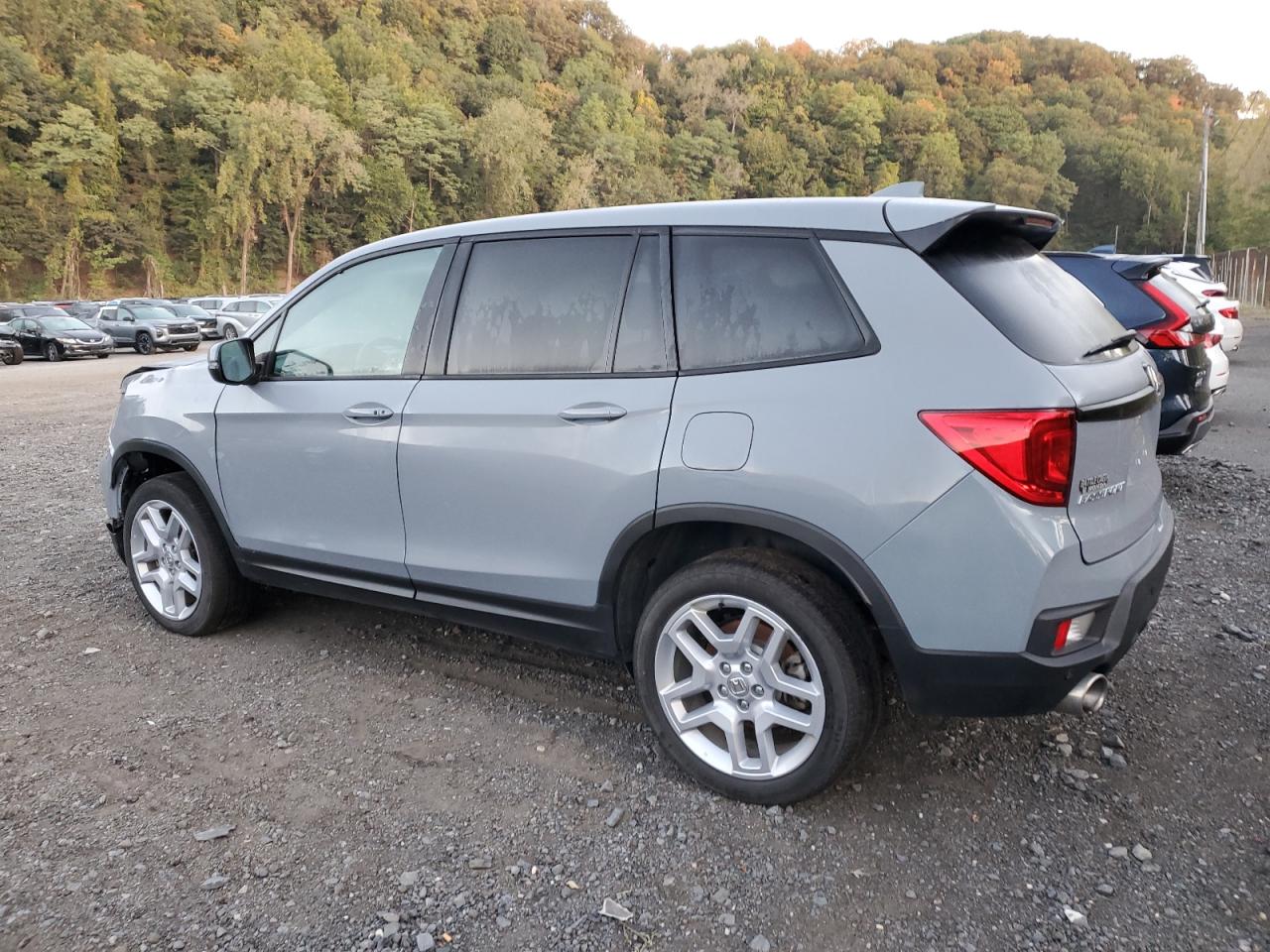 2025 Honda Passport Exl blue null gas 5FNYF8H52SB011490 photo #3