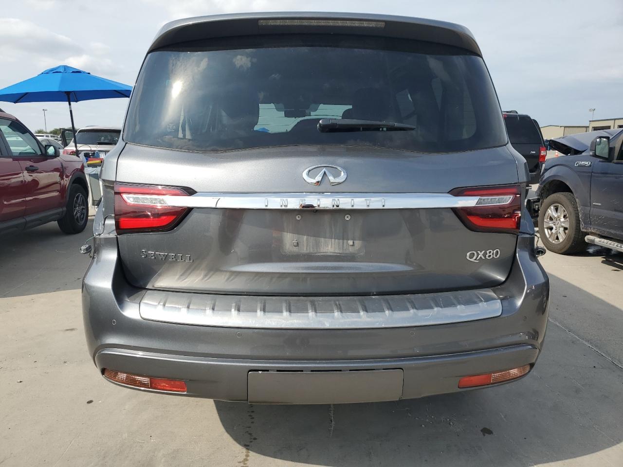 2020 Infiniti Qx80 Luxe VIN: JN8AZ2NF6L9704677 Lot: 82549845