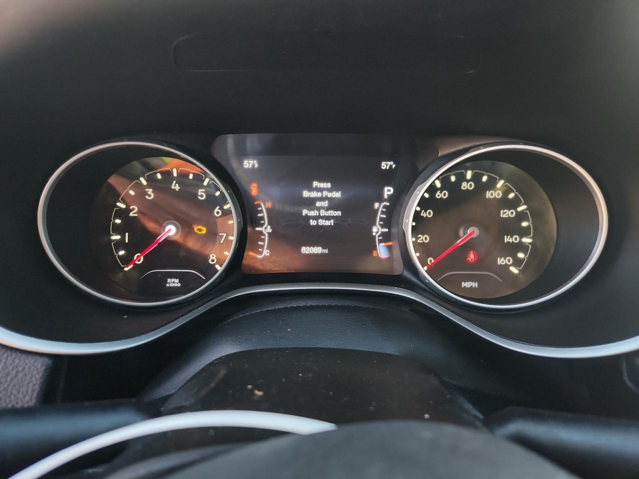 2017 Jeep Compass Latitude VIN: 3C4NJDBB8HT660536 Lot: 82423905