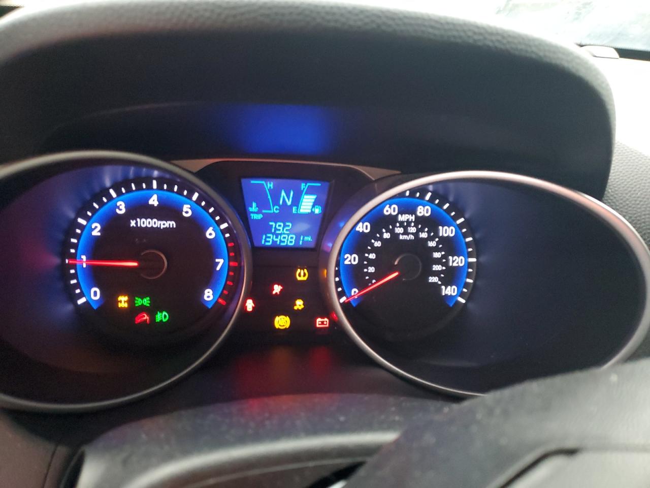2013 Hyundai Tucson Gls VIN: KM8JUCAC8DU784490 Lot: 85677635