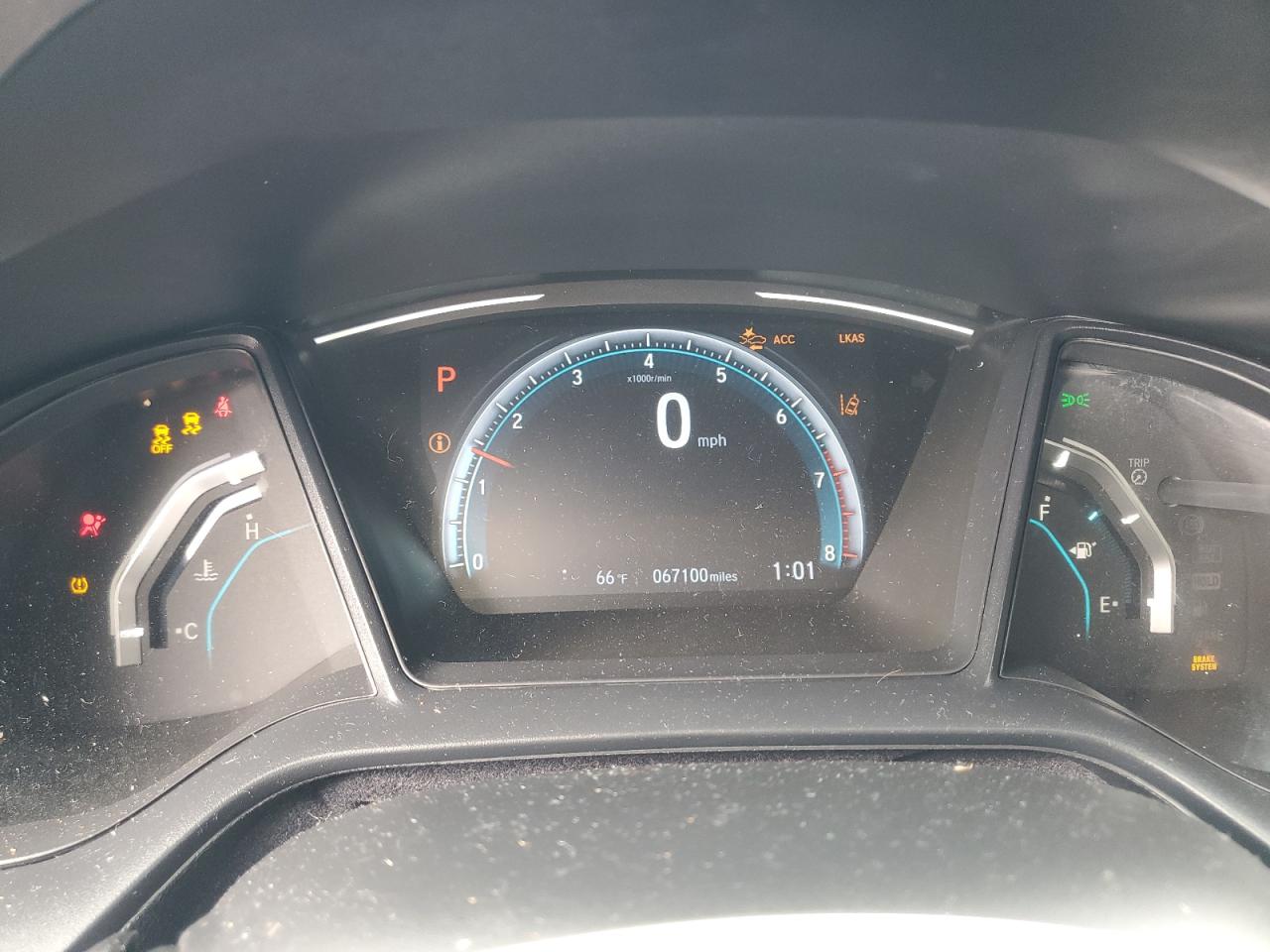 2019 Honda Civic Lx VIN: 19XFC2F69KE044100 Lot: 86098645