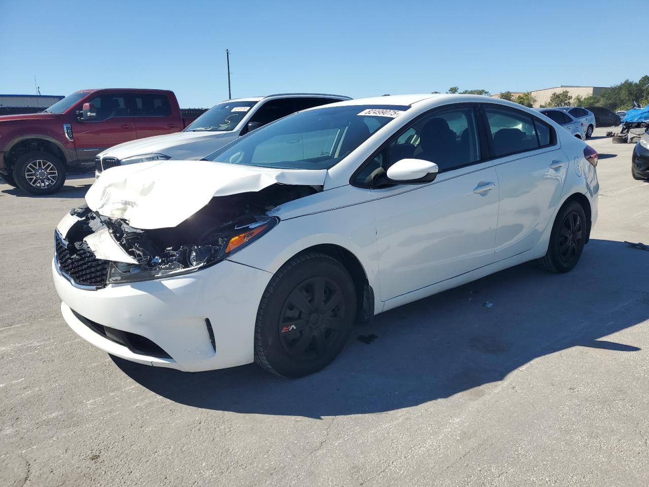 2017 Kia Forte Lx VIN: 3KPFK4A7XHE123511 Lot: 82499075