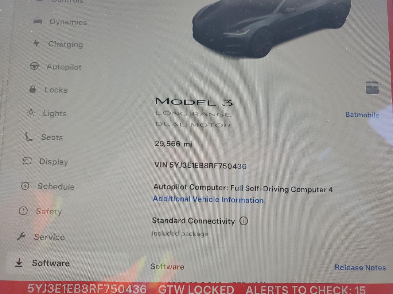 2024 Tesla Model 3 VIN: 5YJ3E1EB8RF750436 Lot: 85361635