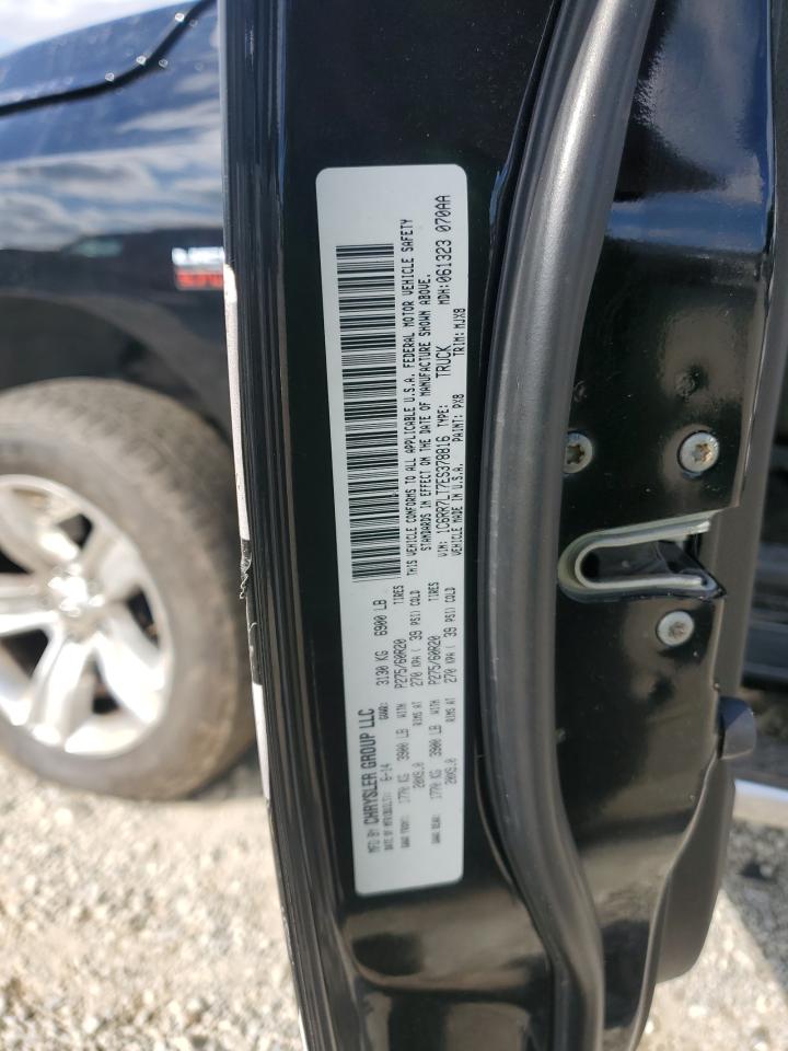 2014 Ram 1500 Slt VIN: 1C6RR7LT7ES378816 Lot: 82187255