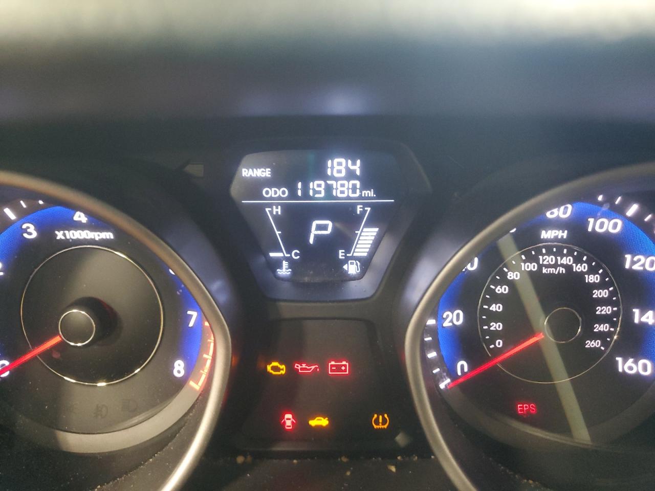 2012 Hyundai Elantra Gls VIN: KMHDH4AE7CU220630 Lot: 85647325