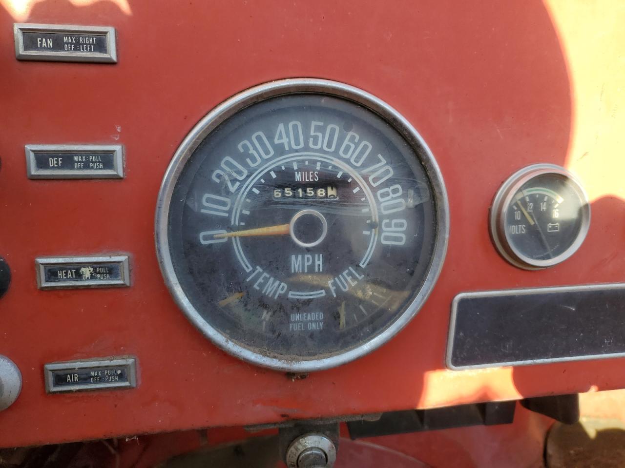 1976 Jeep Cj-5 VIN: J6F83AA043869 Lot: 86321295