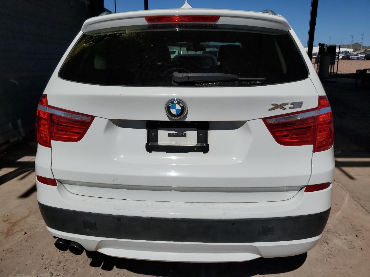 2013 BMW X3 xDrive28I VIN: 5UXWX9C57D0D08307 Lot: 82167845