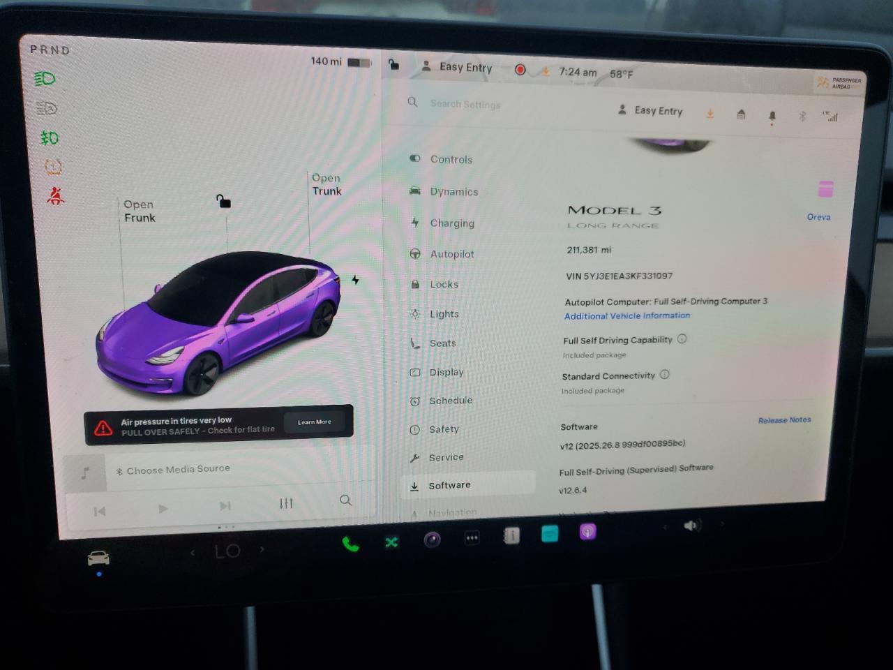 2019 Tesla Model 3 VIN: 5YJ3E1EA3KF331097 Lot: 90698445