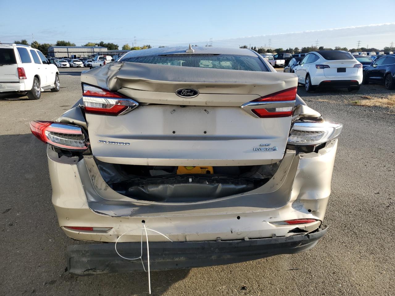 2019 Ford Fusion Se VIN: 3FA6P0LU4KR149329 Lot: 70938755