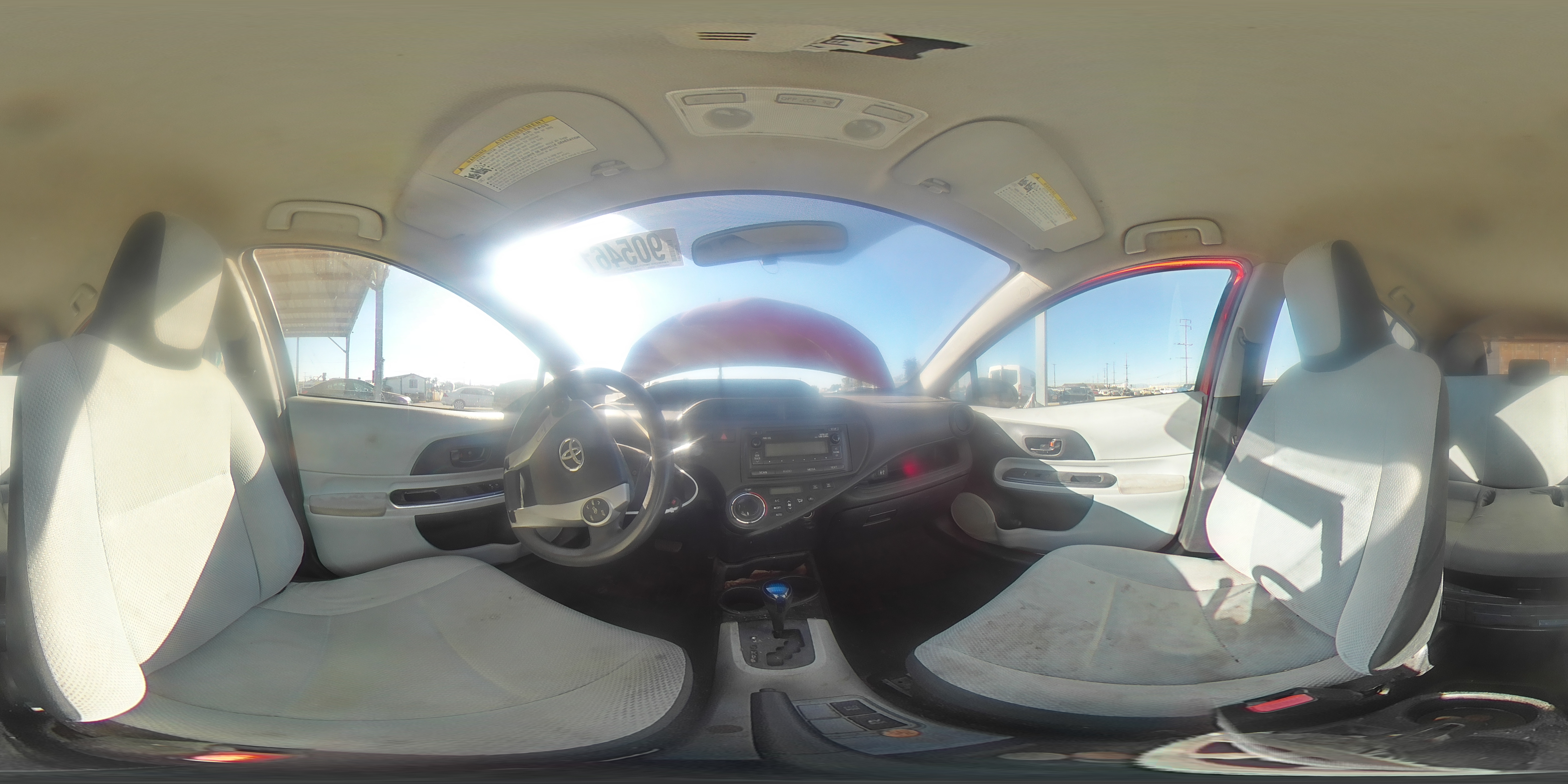 2012 Toyota Prius C VIN: JTDKDTB33C1504286 Lot: 90546175